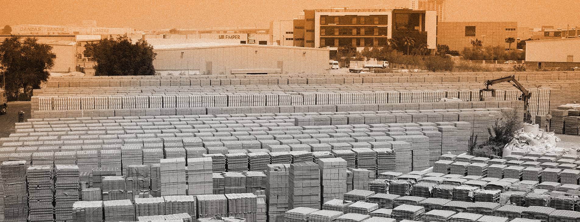 Modern industrial background