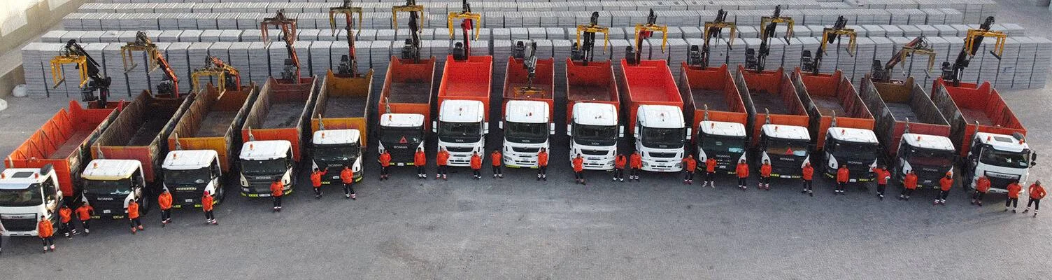 Fleet-powered distribution