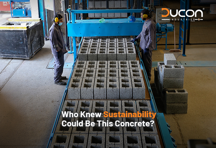 Hollow blocks and sustainability